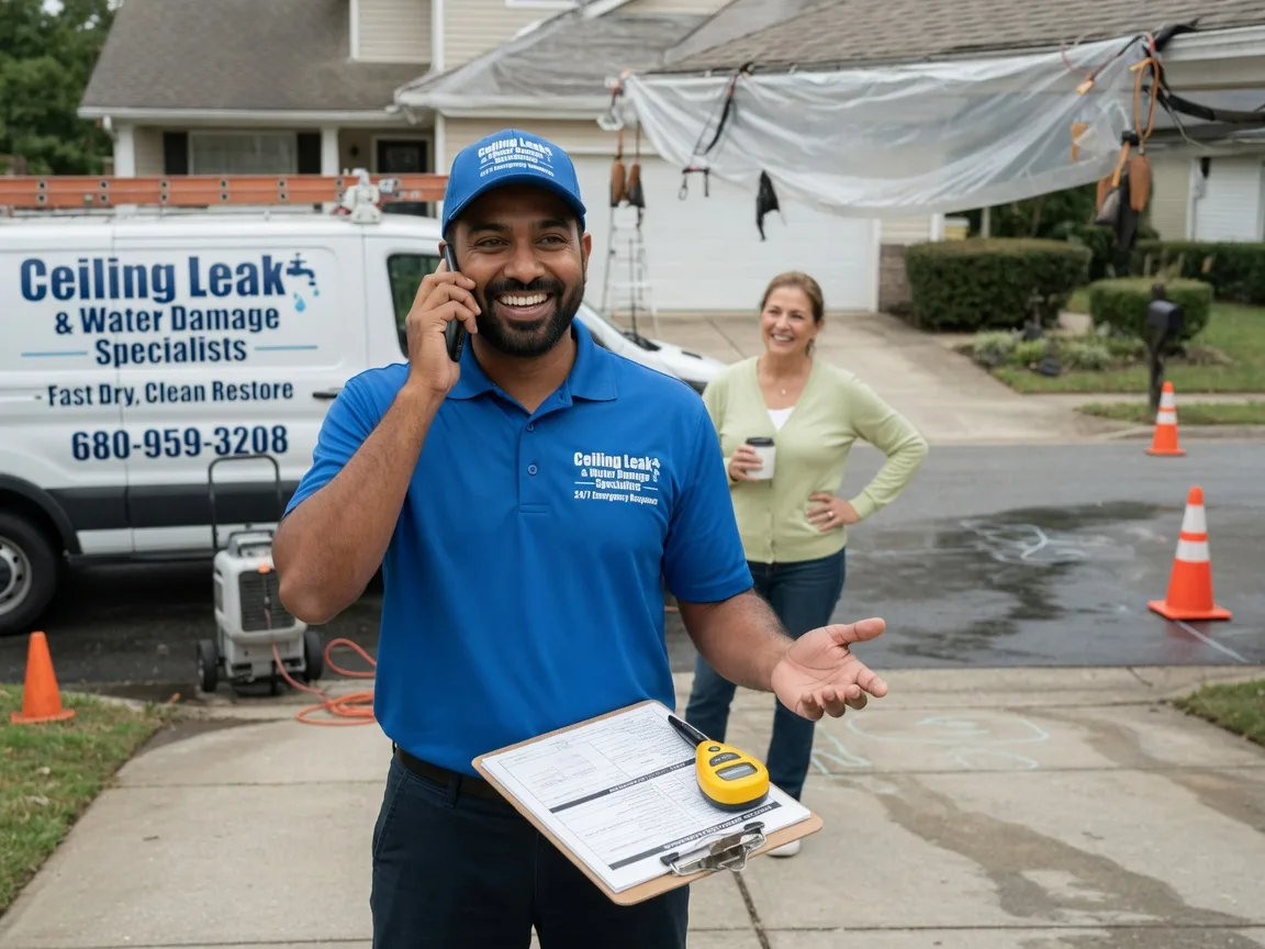 Ceiling Leak Cleanup New Bedford, IL FAQs